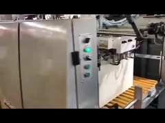 40-70pcs/Min Paper Carry Bag Making Machine Sheet Feed 20kw With Auto Top Folding System