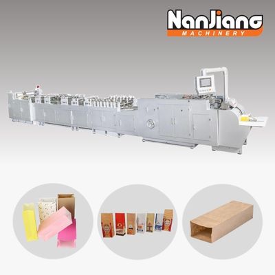 HD-180 200mm Paper Converter Machine 50-90pcs/Min Sheet Fed Square Bottom Paper Bag Machine