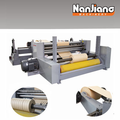 FJ-800 50m/Min Roll Paper Slitting Machine , 100-500mm Paper Roll Rewinding Machine