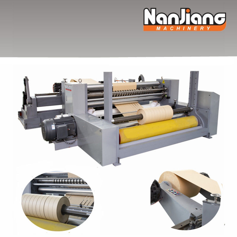 FJ-800 50m/Min Roll Paper Slitting Machine , 100-500mm Paper Roll Rewinding Machine